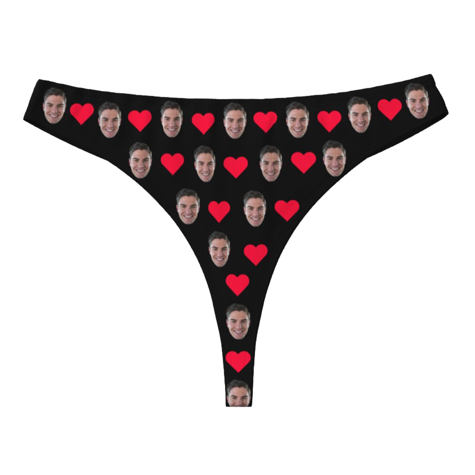 Custom Thong for Women Personalized Thongs with Face Photo Customized underwear Panties Funny Gifts for Her