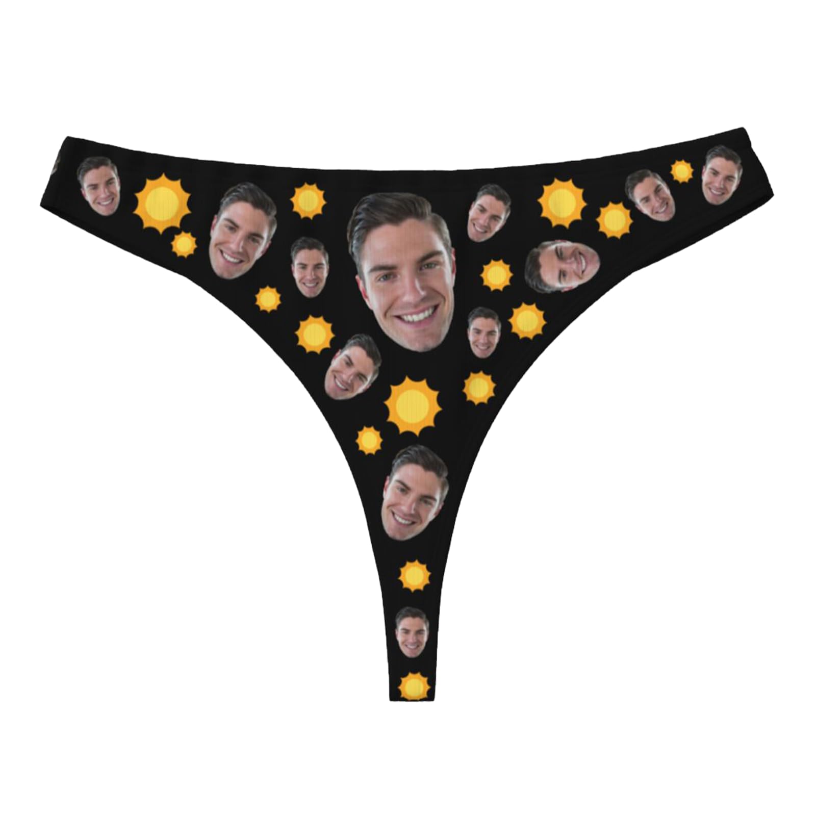 Custom Thong for Women Personalized Thongs with Face Photo Customized underwear Panties Funny Gifts for Her