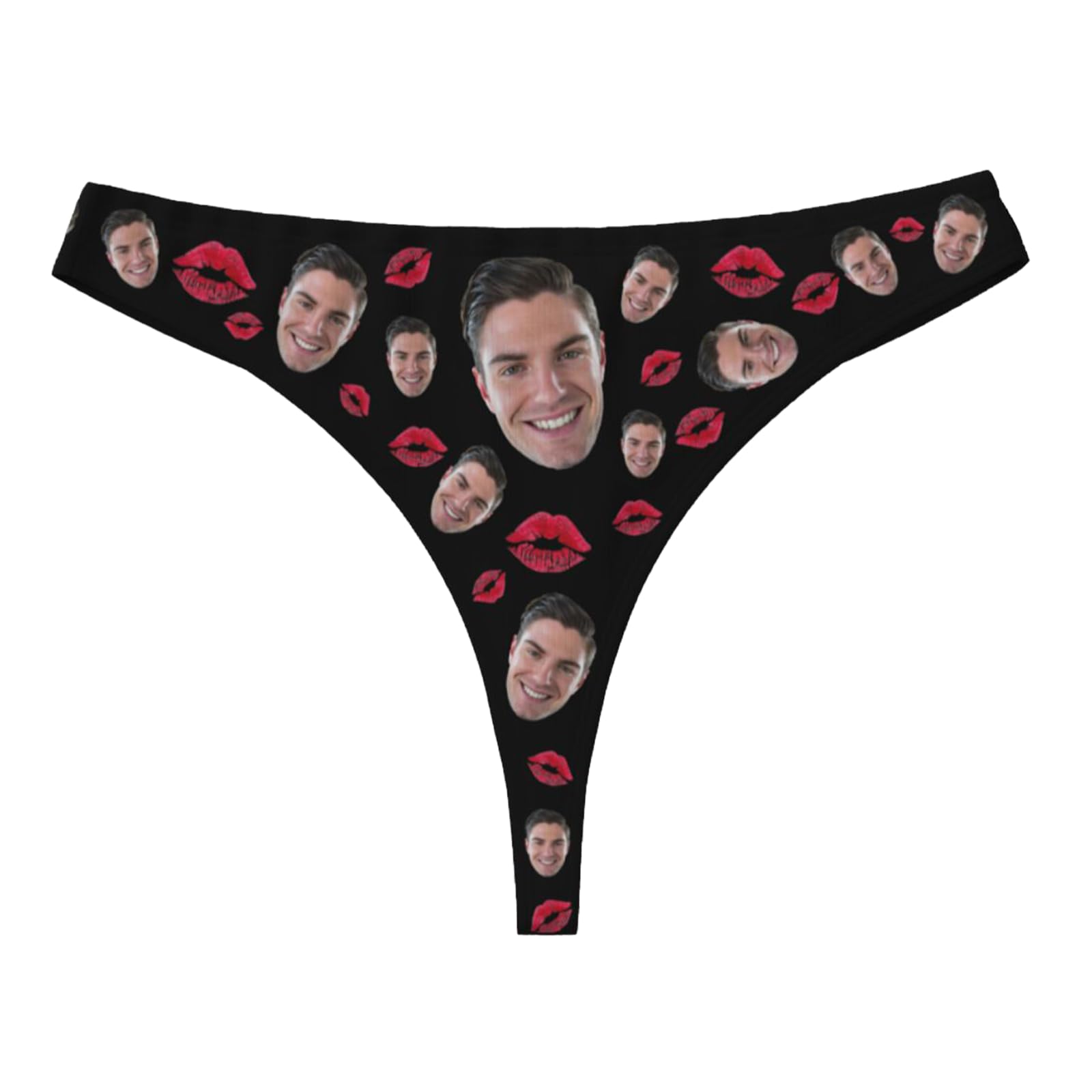 Custom Thong for Women Personalized Thongs with Face Photo Customized underwear Panties Funny Gifts for Her