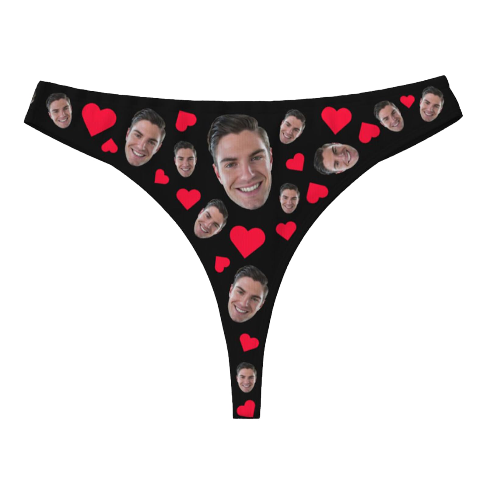 Custom Thong for Women Personalized Thongs with Face Photo Customized underwear Panties Funny Gifts for Her
