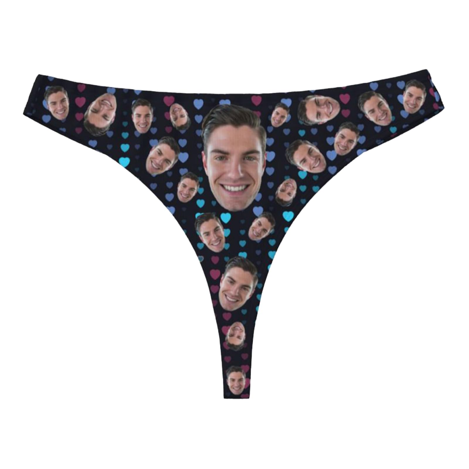 Custom Thong for Women Personalized Thongs with Face Photo Customized underwear Panties Funny Gifts for Her