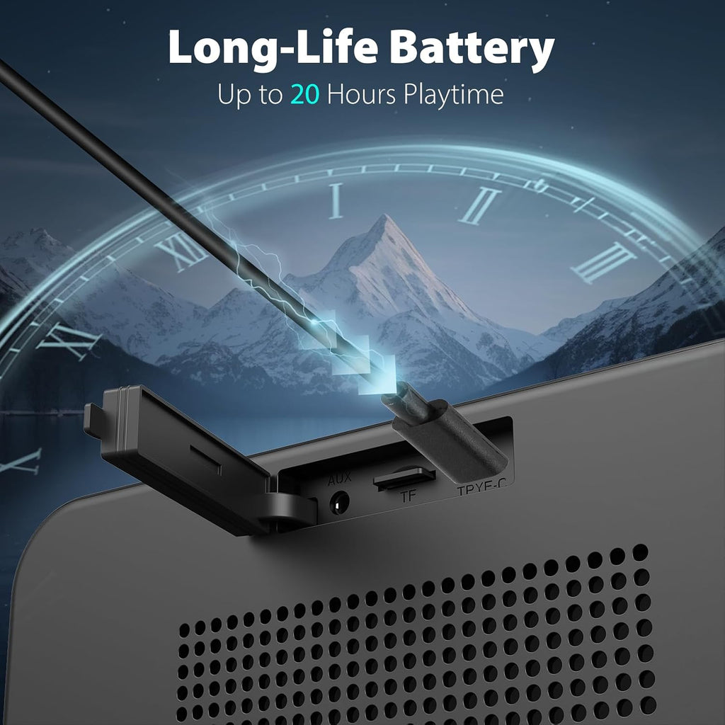 Golf Cart Speaker, Magnetic Golf Cart Speaker Bluetooth, Wireless Portable Speakers TWS Stereo Loud with Bass, IP67 Waterproof Dust-Proof Outdoor Speaker for Golf Cart EZGO, Club Cart & Yamaha