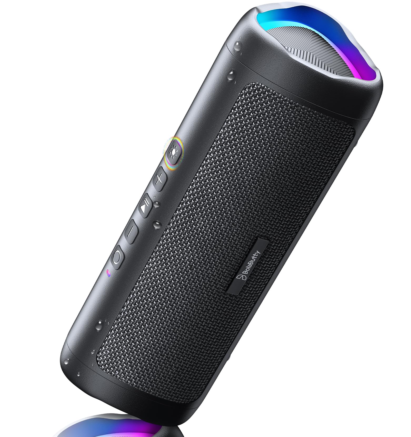 Bluetooth Speaker, 20W HD Sound, Portable Wireless, IPX5 Waterproof, Up to 24H Playtime, TWS Pairing, for Home/Party/Outdoor/Camping/Beach Essentials, Electronic Gadgets, Birthday Gift (Black)